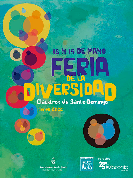 Feria de la diversidad · 18 y 19 de mayo. Claustros de Santo Domingo (Jerez)