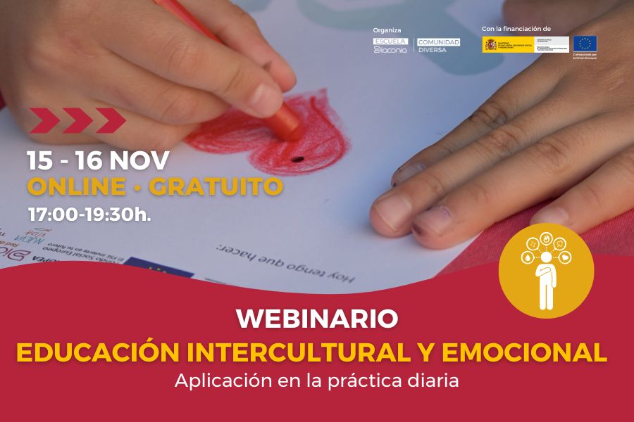 Webinario Educación Intercultural y Emocional · 15 y 16 de Noviembre