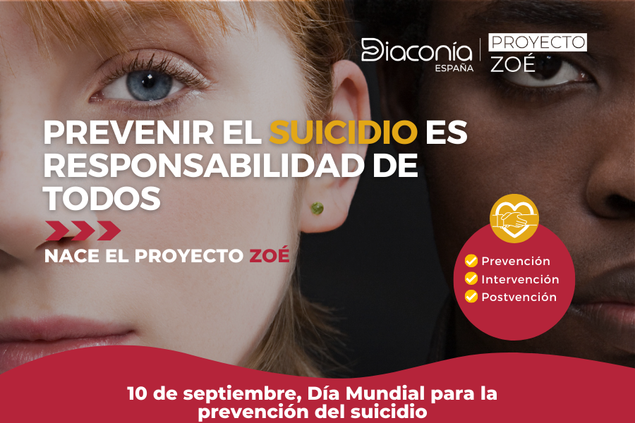 Proyecto Zoé contra el suicidio Diaconía España