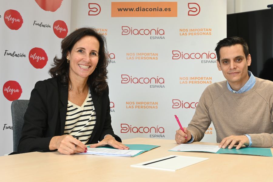 Diaconía España y Fundación Integra firman un convenio de colaboración para el desarrollo del servicio de prospección e intermediación laboral