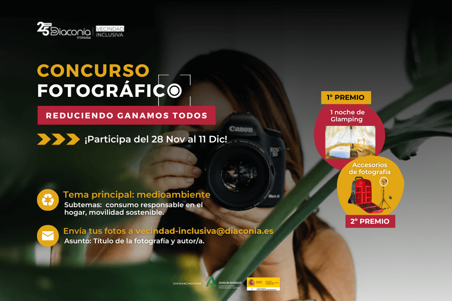 Cartel Concurso fotográfico - Vecindad Inclusiva