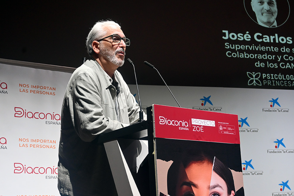 José Carlos Soto, superviviente de suicidio de su hija
