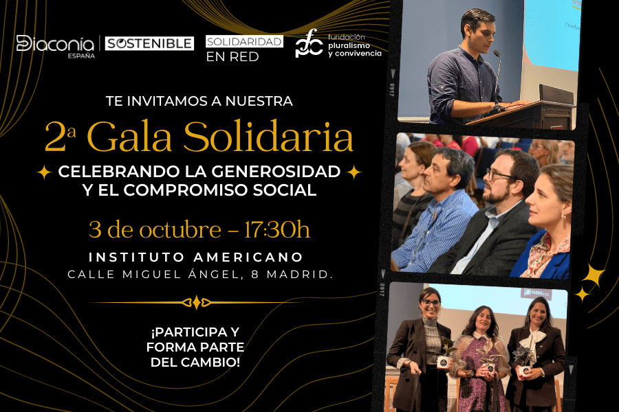 Cartel 2º gala empresarial solidarial