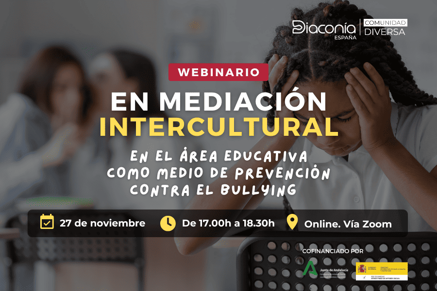 Imagen webinario comunidad diversa bullying